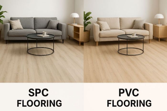 SPC石塑地板與PVC地板怎麼選？功能比較與裝修應用指南